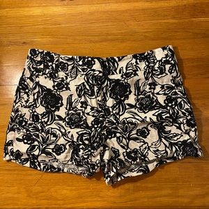 LOFT floral dress shorts